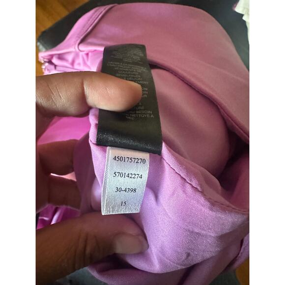 White House Black Mark Lavender Purple Perfect Form Pencil Skirt - Picture 6 of 7